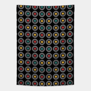 White daisies pattern Tapestry