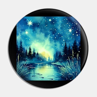 Aurora Lake Pin