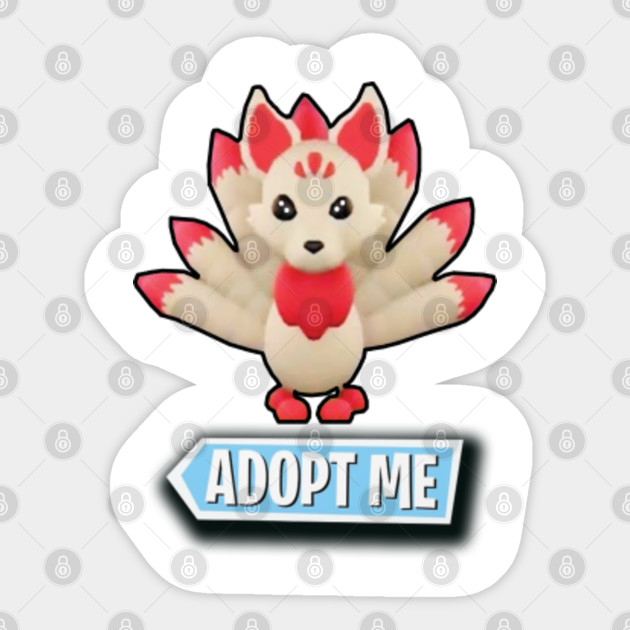 Kitsune Adopt Me Roblox Roblox Game Adopt Me Characters Roblox Adopt Me Sticker Teepublic - kitsune roblox kitsune adopt me pets pictures