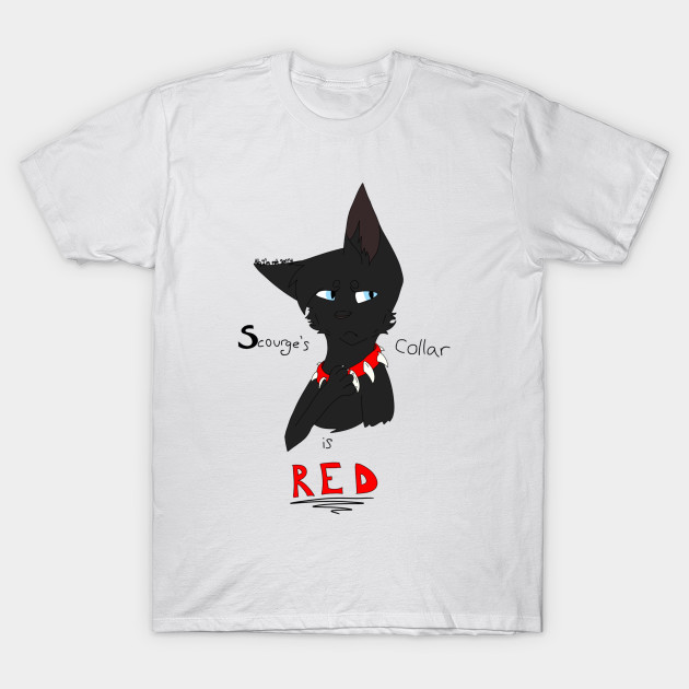 Scourge S Collar Warrior Cats T Shirt Teepublic
