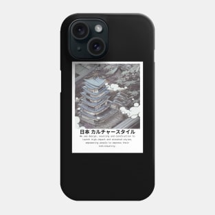 Japanese Dragon Temple Phone Case