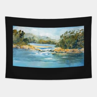 Outgoing tide, Gogleys Lagoon Tapestry