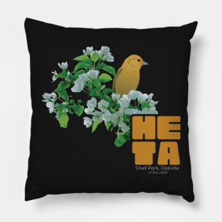 Hepatic Tanager, Oakville, ON Pillow