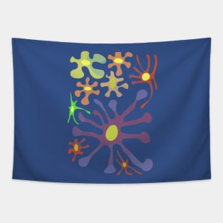 Electric Flowers Tapestry