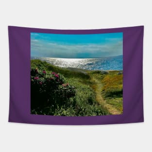 Nova Scotia beach path Tapestry