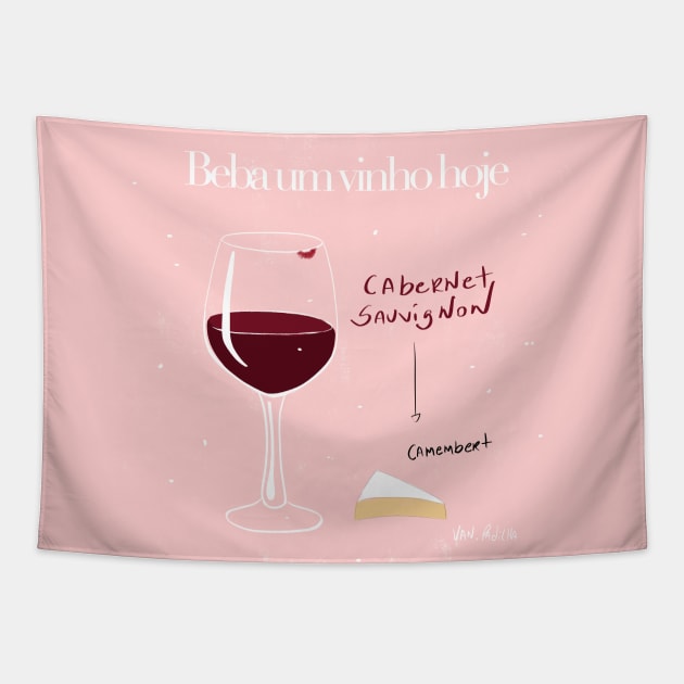 Cabernet Tapestry by Euvanpadilha