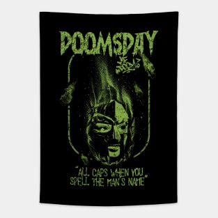 mf doom comet green Tapestry