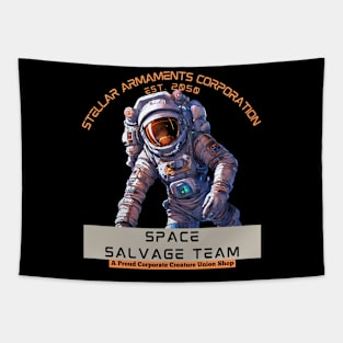 Space Salvage Team Tapestry