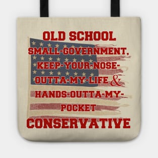 Old School Conservative Tote