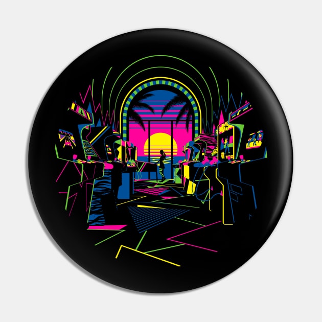 Arcade night Pin by javirams