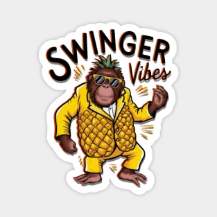 Great Ape Swinger Vibes Magnet