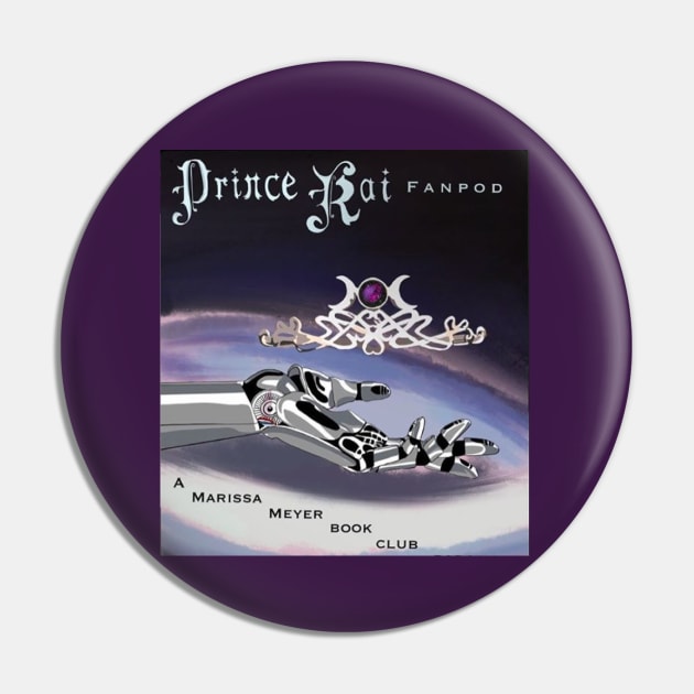 Digital Style PKFP Logo Pin by Prince Kai Fan Pod: A Marissa Meyer Book Club Podcast