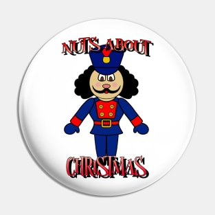 FUNNY Christmas Nutcracker Toy Soldier Pin