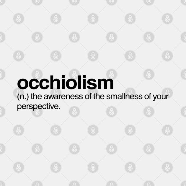 Occhiolism by Onomatophilia
