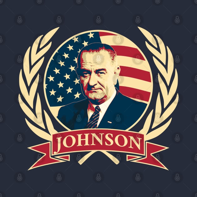 Lyndon B. Johnson by Nerd_art