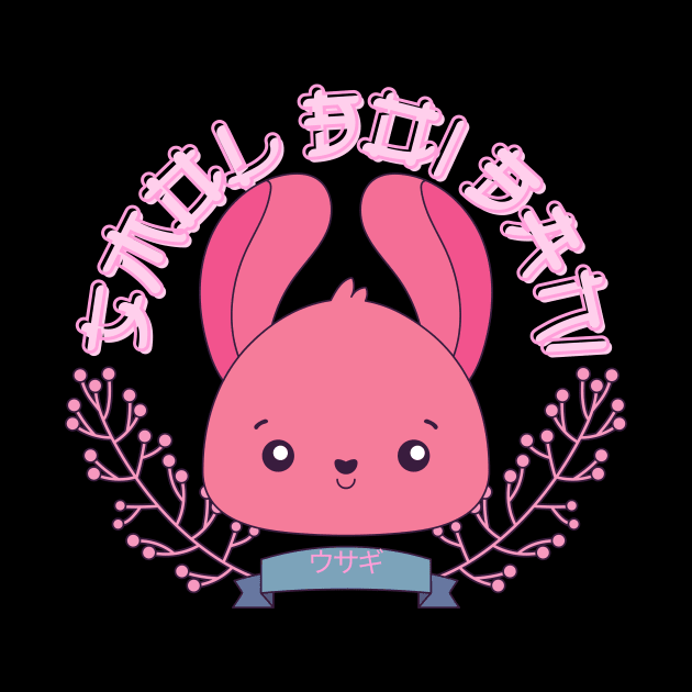 Kawaii Rabbit Smol Boi Bani by nathalieaynie