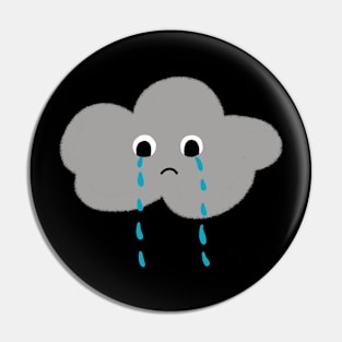 Sad cloud Pin