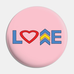 Love Down Syndrome Pin