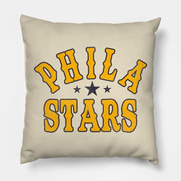 Defunct Philadelphia Stars Baseball Team Pillow by Defunctland