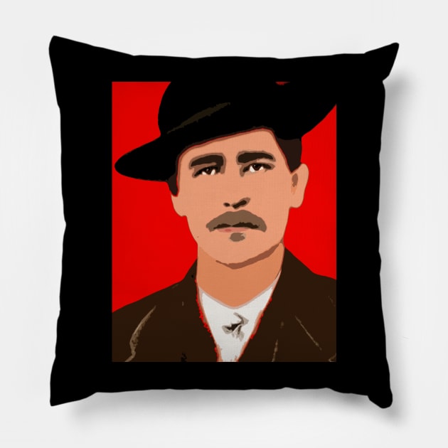 wyatt earp Pillow by oryan80