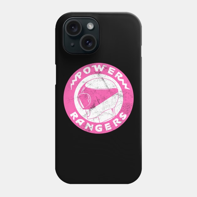 pink ranger Phone Case by creativespero