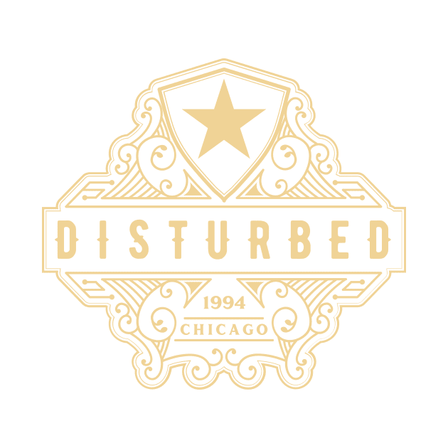 Disturbed vintage logo by Animals Project