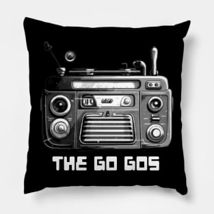 the go gos Pillow