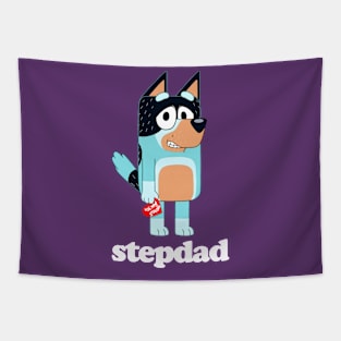 Stepfather Bluey Tapestry