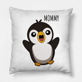 Cute Penguin, Mommy Pillow