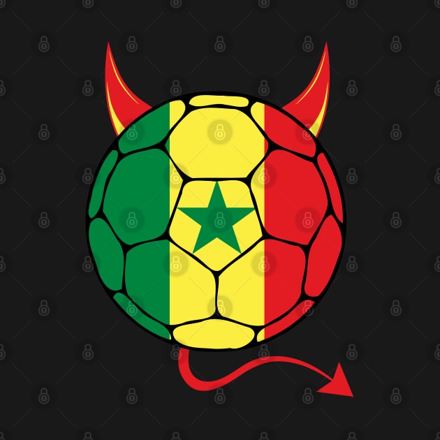 Senegal Football Halloween by footballomatic