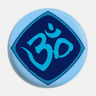 Om Spirituality Awareness Meditation Yoga Pin