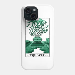 The Web Tarotesque (light) Phone Case