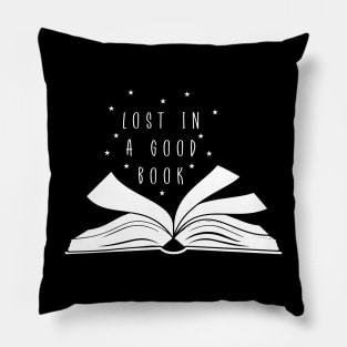 Lost In A Good Book Pillow