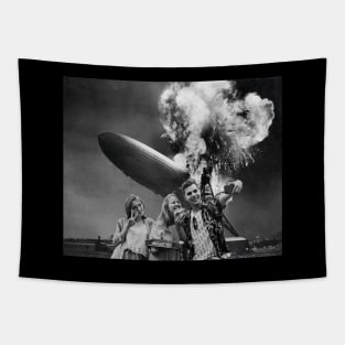 Hindenburg Selfie Tapestry