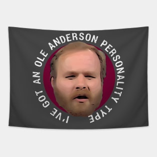 Ole Anderson Personality Tapestry