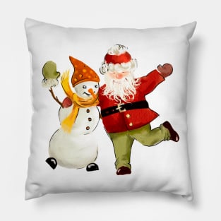 Santa Claus Christmas Pillow