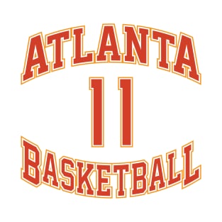 Atlanta Basketball Number 11 T-Shirt