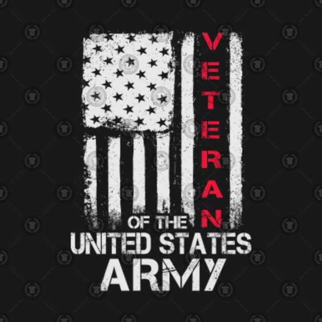 Download Patriotic U.S. Army Veteran Red Line American Flag TShirt ...