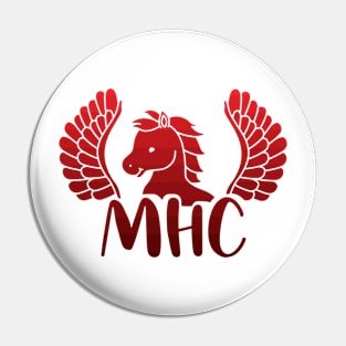 MHC Red Pegasus Class Pin