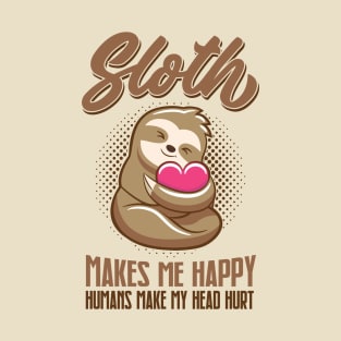 Cute Sloth Baby Animal T-Shirt