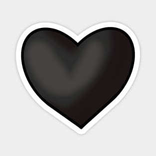 Black Heart Magnet