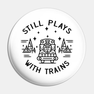 Model Railway Model Maker Railroad Gift Pin