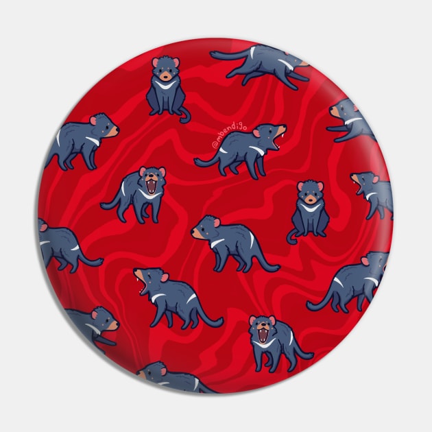 Tasmanian Devils Pin by macbendig0