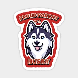 Husky dog Cute Magnet