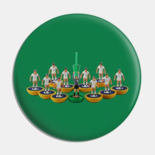 Leeds Utd classic subbuteo design Pin