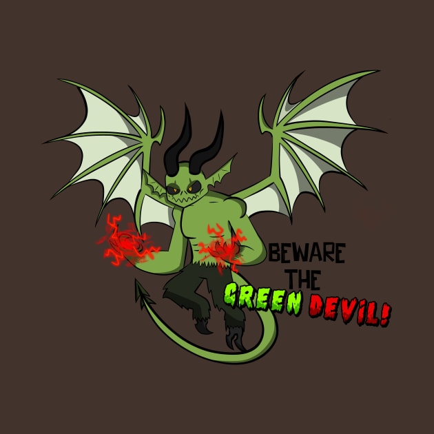 The Green Devil! by Thenewguyinred's Shop