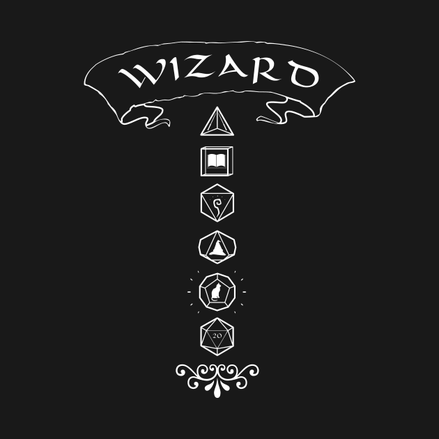 RPG Class: Wizard by PlusOneDesigns
