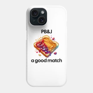 Peanut Butter And Jelly Toast Vintage Yummy Kawaii Breakfast Vintage Phone Case