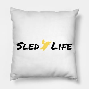 Sled Life Snowmobile snow mobile Pillow