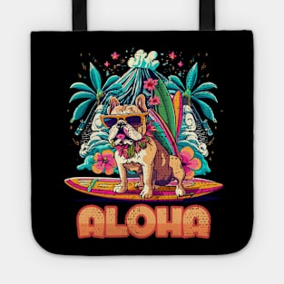 Aloha Surf Bulldog Hawaii Vintage Tote